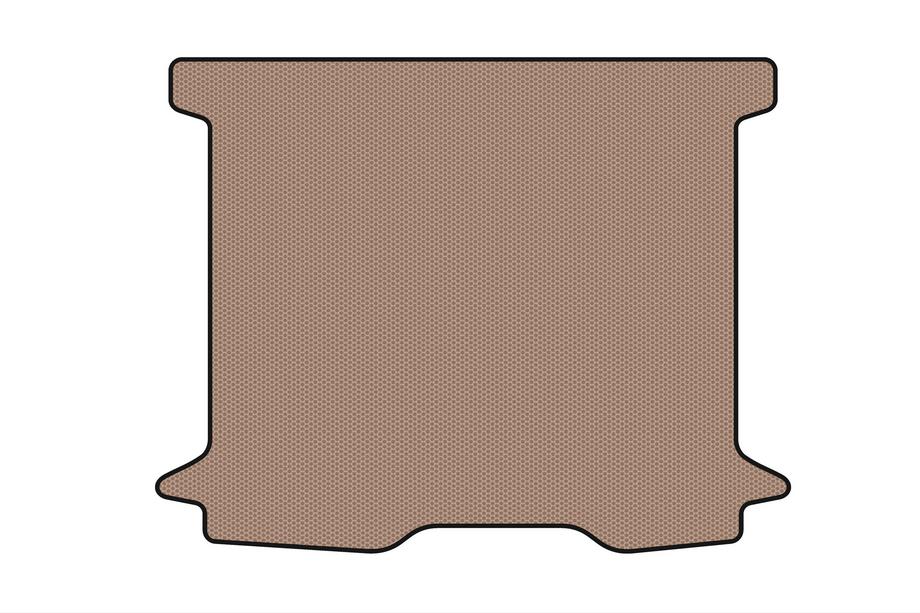 Renault Dokker 2013–2022 Rubberen kofferbakmat Carsuit (Beige) Image