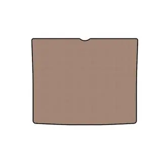 Rubberen kofferbakmat Carsuit (7-zits, beige) foto 1