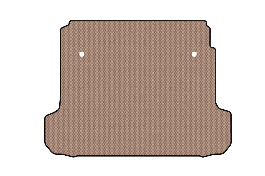 Renault Fluence 2009–2016 Rubberen kofferbakmat Carsuit (SD, beige) Image