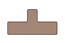 Renault Kangoo 2008–2020 Rubberen kofferbakmat Carsuit (5-deurs/7-zits, beige) foto 1