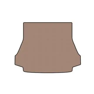 Rubberen kofferbakmat Carsuit (SW, beige) foto 1