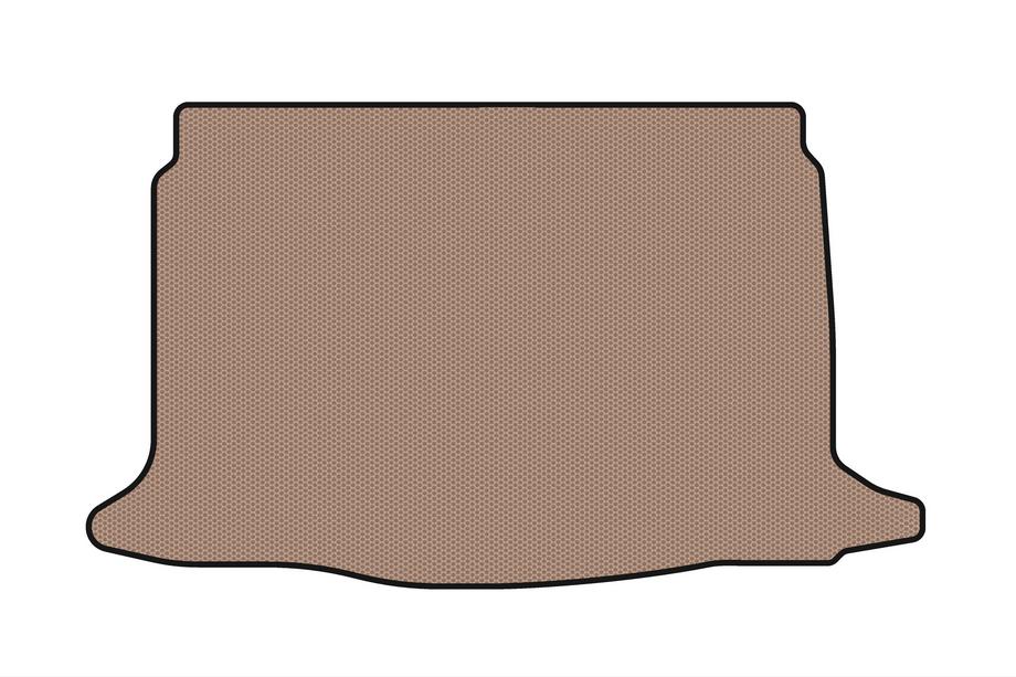 Renault Megane IV 2016–2025 Rubberen kofferbakmat Carsuit (HB, beige) Image