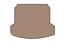 Renault Megane IV 2016–2025 Rubberen kofferbakmat Carsuit (SD, beige) foto 1