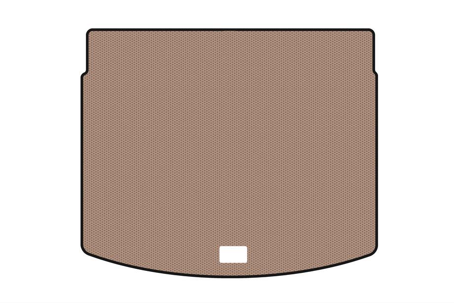 Renault Megane IV 2016–2025 Rubberen kofferbakmat Carsuit (2016-2020, SW, beige) Image
