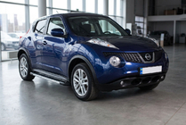 Nissan Juke 2010–2019 Zijtreden RedLine V1 (2 stuks, aluminium) foto 1