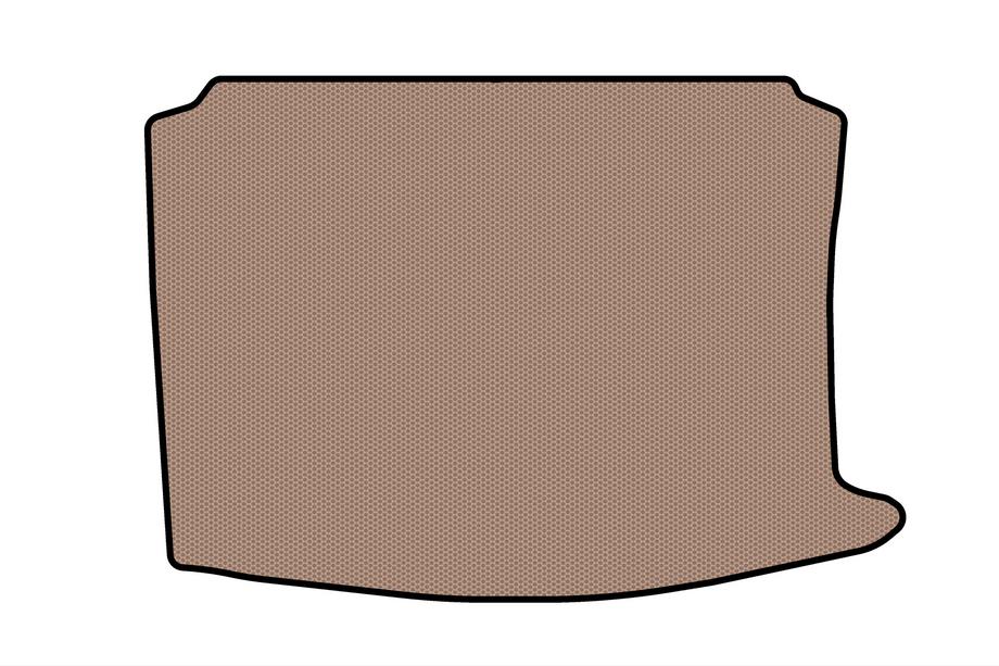 Seat Leon 1999–2005 Carsuit rubberen kofferbakmat (HB, 5-deurs, beige) Foto 1