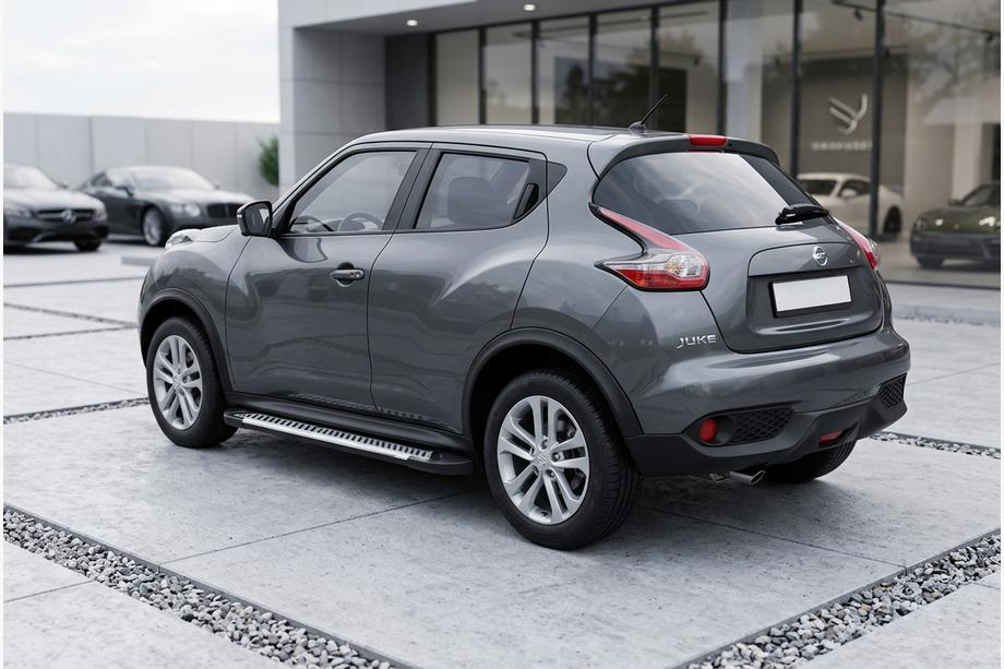 Nissan Juke 2010–2019 Side steps Line (2 stuks, aluminium) Image