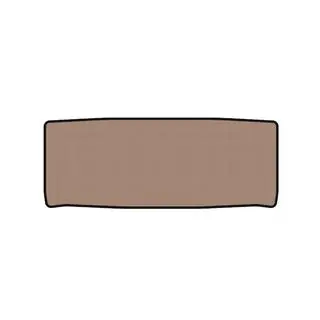 Rubberen kofferbakmat Carsuit (2003-2007, Coupe, beige) foto 1
