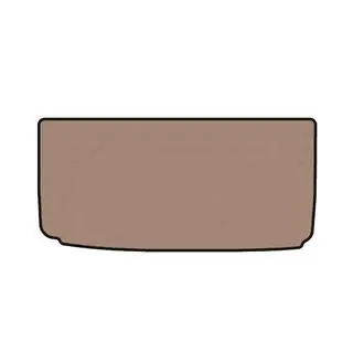 Rubberen kofferbakmat Carsuit (1998-2003, Cabriolet, beige) foto 1