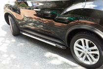 Nissan Juke 2010–2019 Duru side steps (2 stuks, aluminium) foto 1