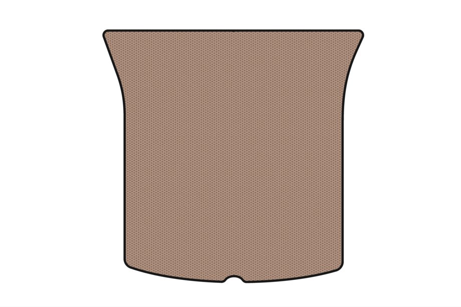 Tesla Model Y 2020– Rubberen kofferbakmat Carsuit (2020-2024, beige) Foto 1