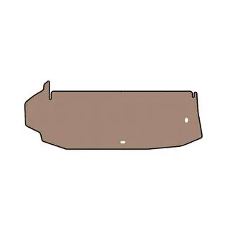 Rubberen kofferbakmat Carsuit (tot 3e rij, zonder subwoofer, 7-zits, beige) foto 1