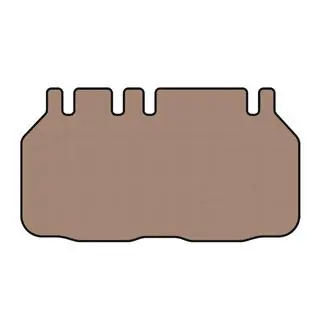 Rubberen kofferbakmat Carsuit (6-zits, beige)
