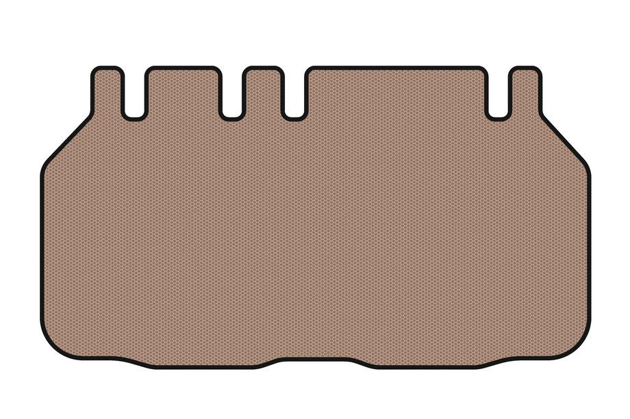 Toyota Previa 2006–2019 Rubberen kofferbakmat Carsuit (6-zits, beige) Image