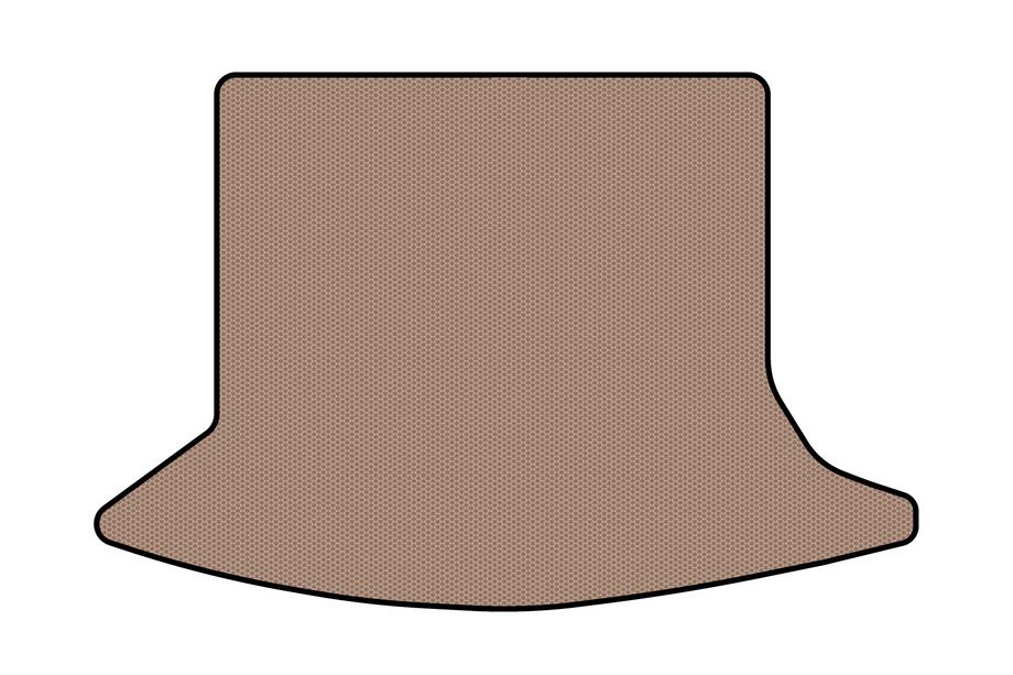 Toyota Verso 2009–2018 Rubberen kofferbakmat Carsuit (7-zits, beige) Foto 1