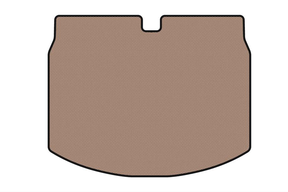Volkswagen Beetle 2011–2015 Rubberen kofferbakmat Carsuit (HB, beige) Foto 1
