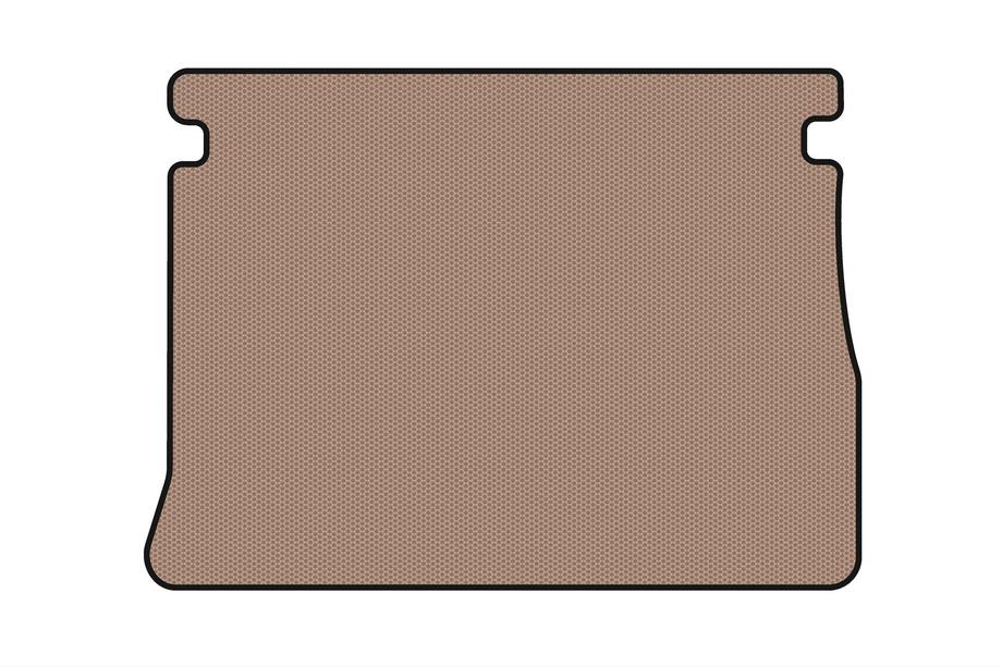 Renault Scenic/Grand 2009–2016 Rubberen kofferbakmat Carsuit (voor Scenic, beige) Image