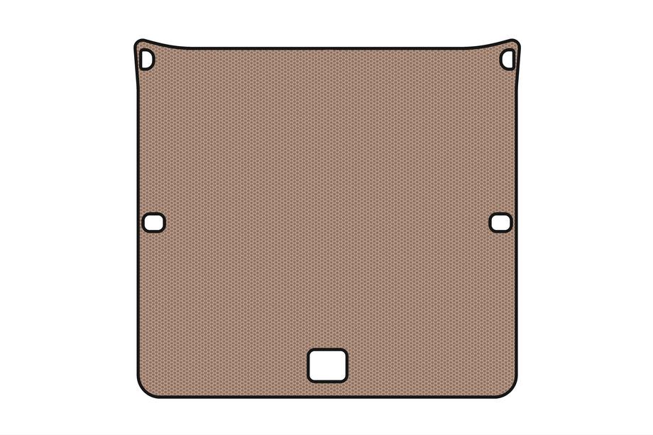 Audi 100 C4 1990–1994 Rubberen kofferbakmat Carsuit V-1 (Avant, beige) Image