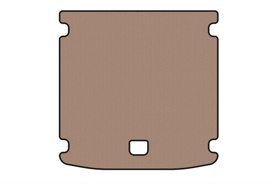Audi A4 B6 2000–2004 Rubberen kofferbakmat Carsuit (Avant, beige) Image
