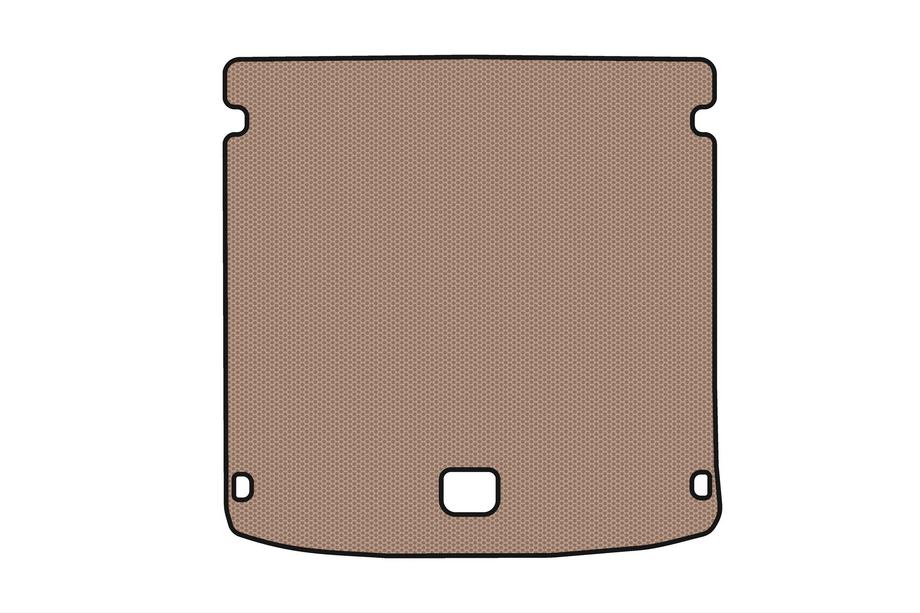 Audi A4 B7 2004–2008 Rubberen kofferbakmat Carsuit V-1 (Avant, beige) Image