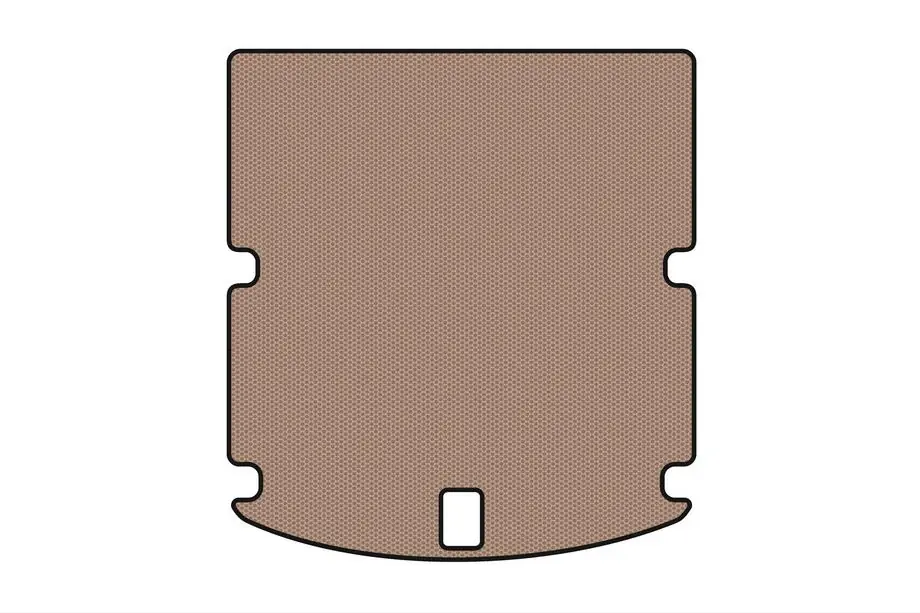 Audi A4 B9 2015–2024 Rubberen kofferbakmat Carsuit (Sedan, beige) Image