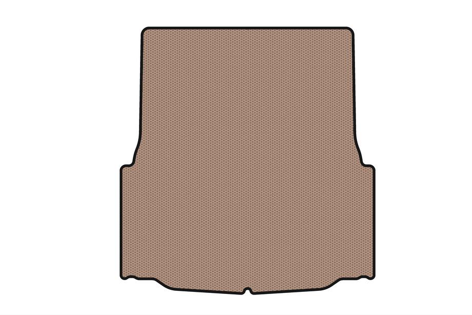 BMW 3 Serie E46 1998–2006 Rubberen kofferbakmat Carsuit (SD, beige) Foto 1