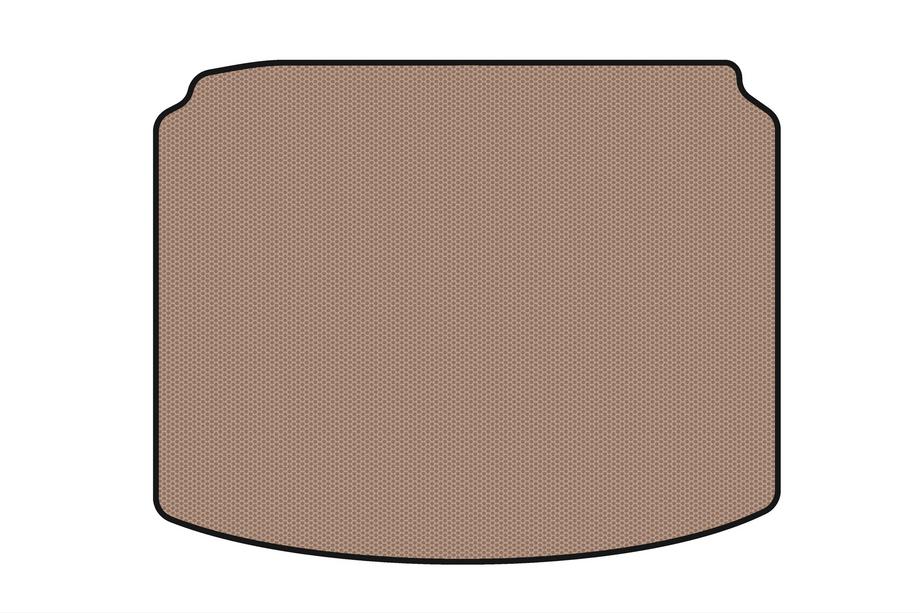 Citroen C-4 2004–2010 Rubberen kofferbakmat Carsuit (HB, 5-deurs, facelift, beige) Image
