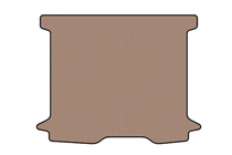 Dacia Dokker 2013–2022 Rubberen kofferbakmat Carsuit (Beige) foto 1