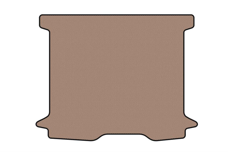Dacia Dokker 2013–2022 Rubberen kofferbakmat Carsuit (Beige) Image