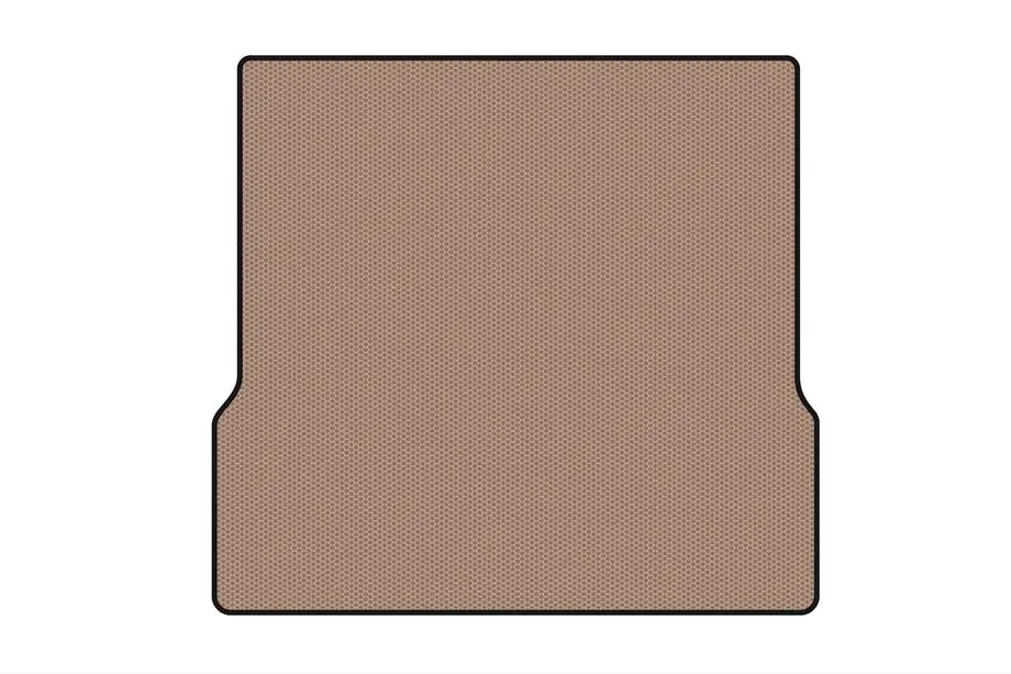 Dacia Logan I 2005–2008 Rubberen kofferbakmat Carsuit (SD, beige) Foto 1