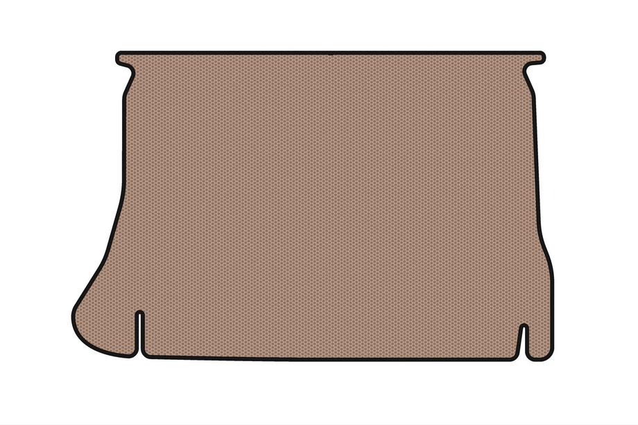 Daewoo Lanos 1998–2017 Rubberen kofferbakmat Carsuit (HB, beige) Image