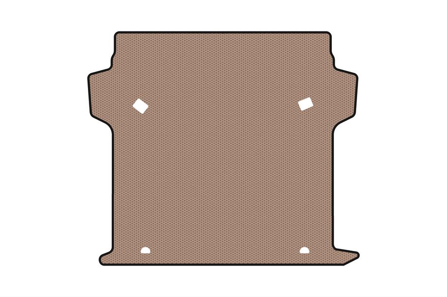 Fiat Doblo II 2010–2022 Rubberen kofferbakmat Carsuit (Beige) Image