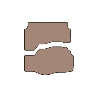 Rubberen kofferbakmat Carsuit (2014-2019, SD, Hybrid, Europa, beige) foto 1