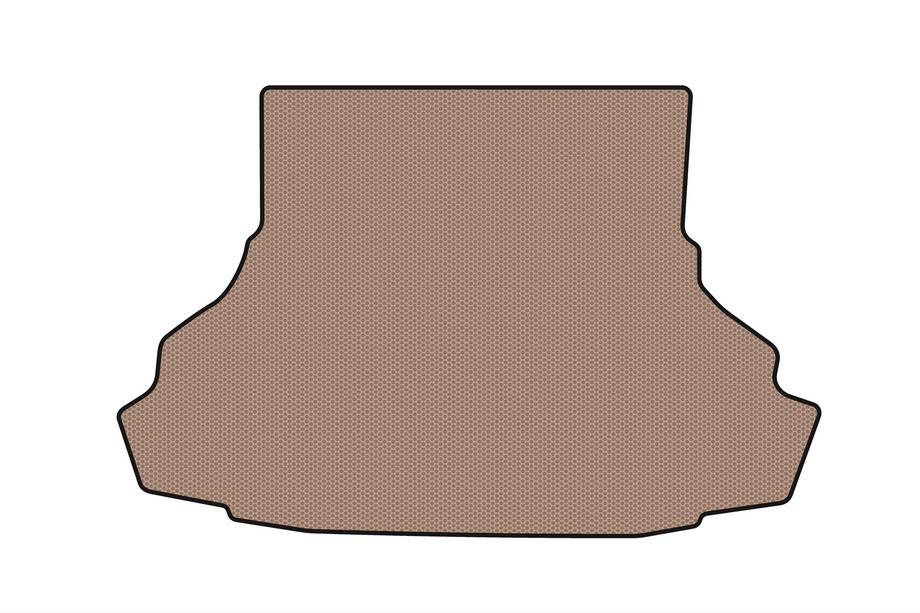 Ford Mustang 2015–2023 Rubberen kofferbakmat Carsuit (2015-2017, Cabriolet, USA, beige) Foto 1