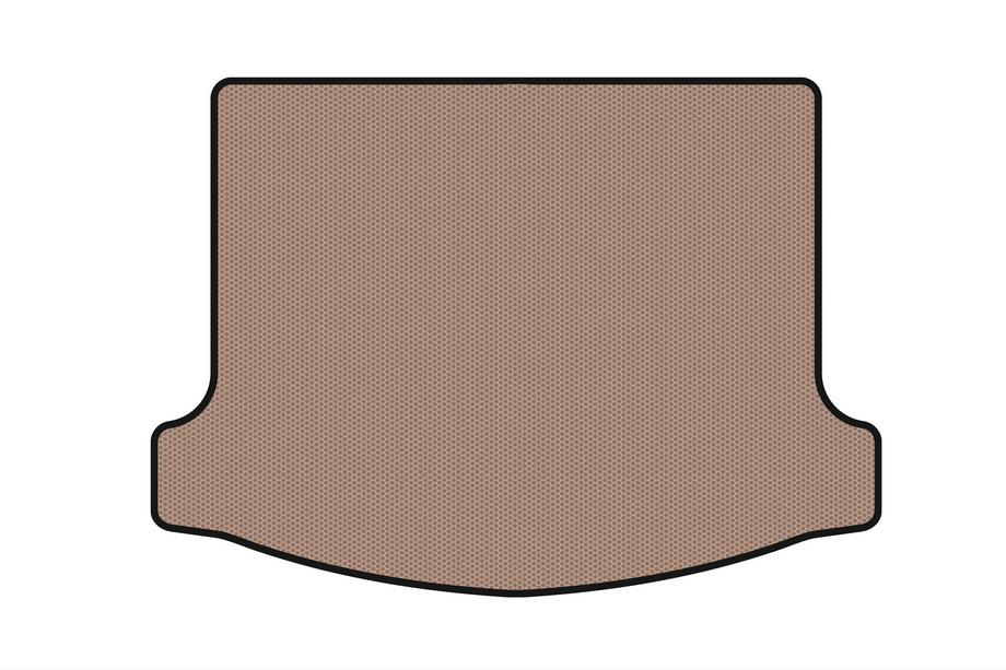 Honda Civic HB 2006–2012 Rubberen kofferbakmat Carsuit (HB, 3-deurs, beige) Image