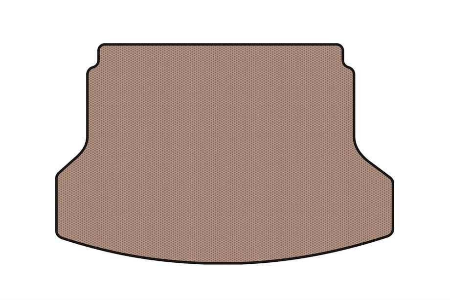 Honda CRV 2012–2016 Rubberen kofferbakmat Carsuit (Beige) Foto 1