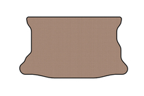 Honda FIT/Jazz 2002–2008 Rubberen kofferbakmat Carsuit (2001-2008, HB, beige) foto 1