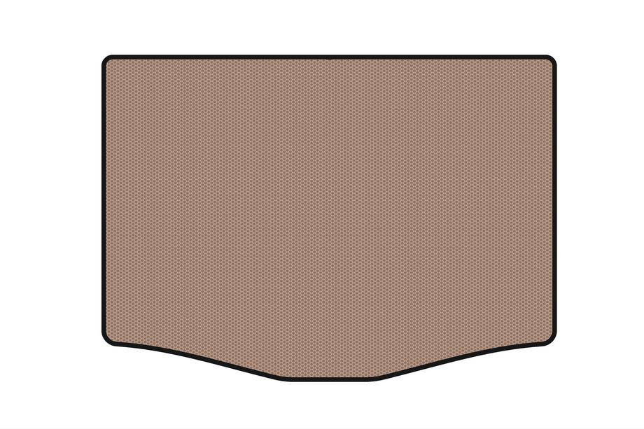 Honda FIT/Jazz 2009–2013 Carsuit rubberen kofferbakmat (HB, 5-deurs, beige) Image