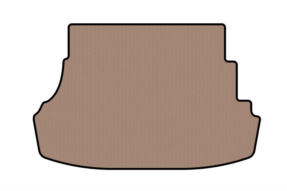 Hyundai Accent 2017–2023 Rubberen kofferbakmat Carsuit (SD, beige) Image