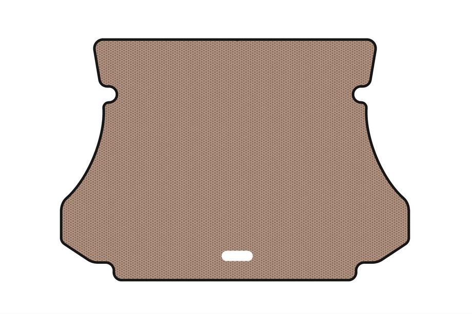 Hyundai Santa Fe 1 2000–2006 Rubberen kofferbakmat Carsuit (Beige) Image