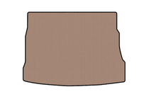 Kia Ceed 2007–2012 Rubberen kofferbakmat Carsuit (2009-2012, HB, beige) foto 1