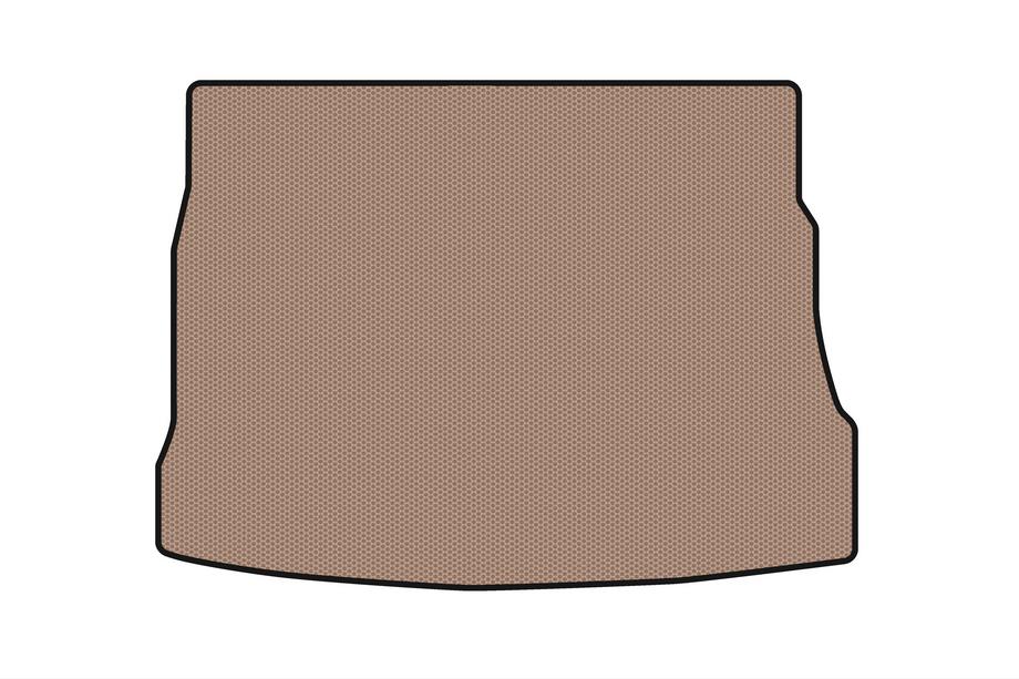 Kia Ceed 2007–2012 Rubberen kofferbakmat Carsuit (2009-2012, HB, beige) Image