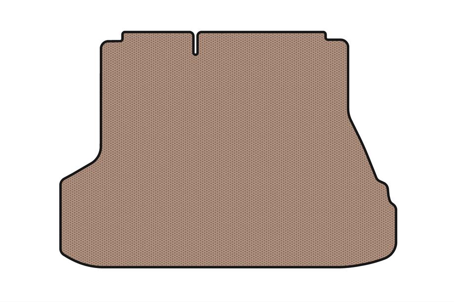 Kia Cerato 1 2004–2009 Rubberen kofferbakmat Carsuit (SD, beige) Image