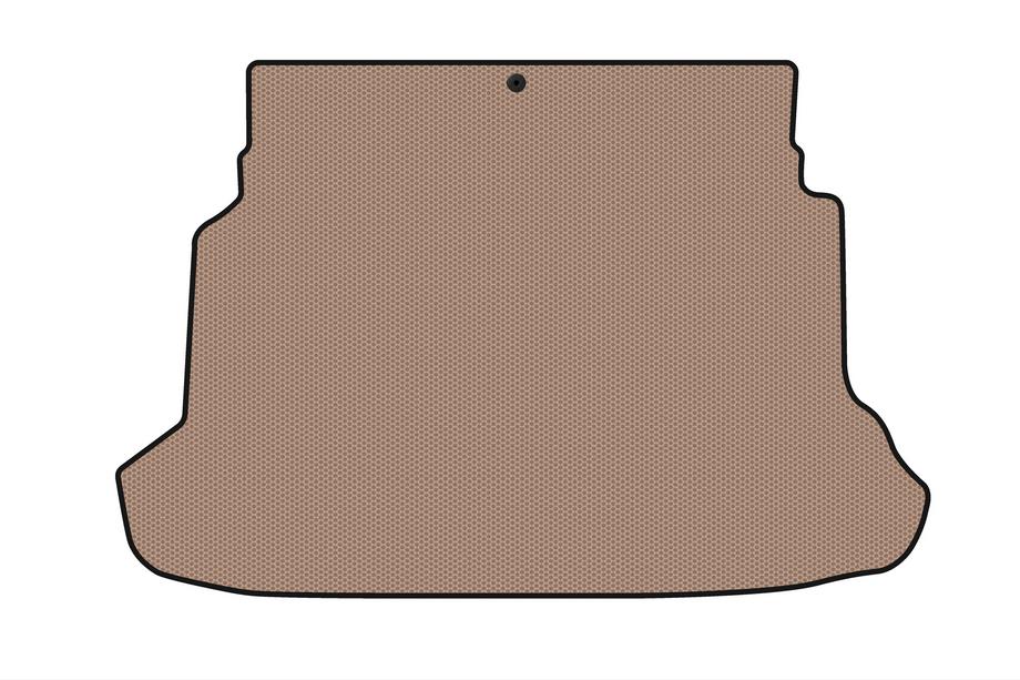 Kia Cerato 2 2010–2013 Rubberen kofferbakmat Carsuit (Coupé, beige) Foto 1