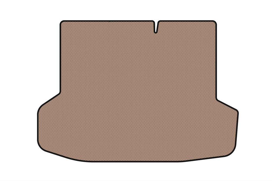 Kia Rio 2005–2011 Rubberen kofferbakmat Carsuit (SD, beige) Foto 1