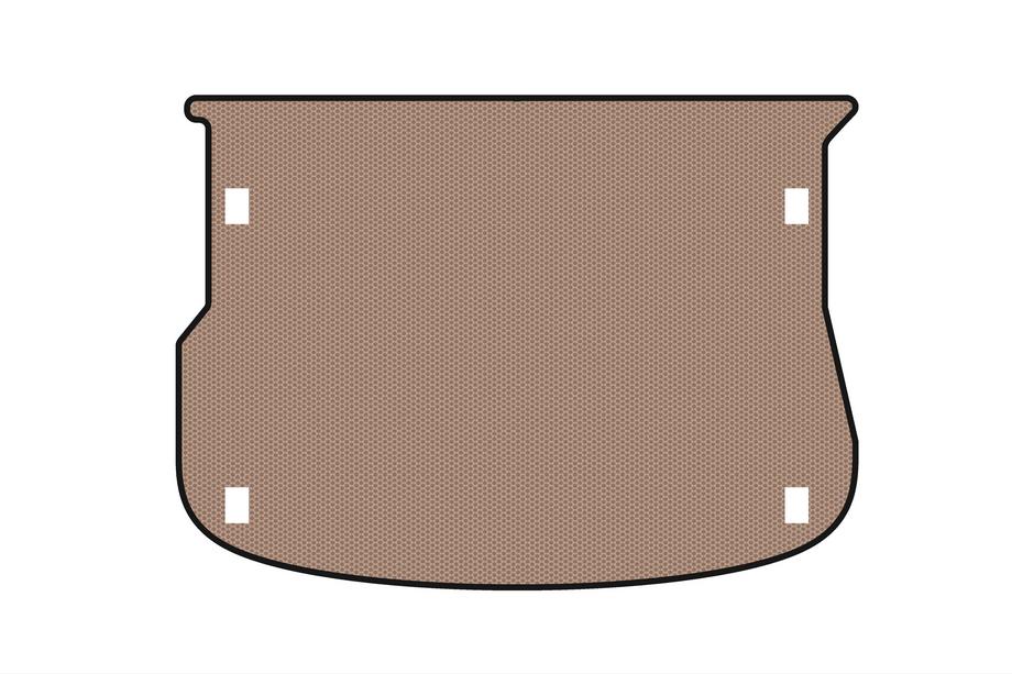 Range Rover Evoque 2012–2018 Rubberen kofferbakmat Carsuit (Beige) Foto 1