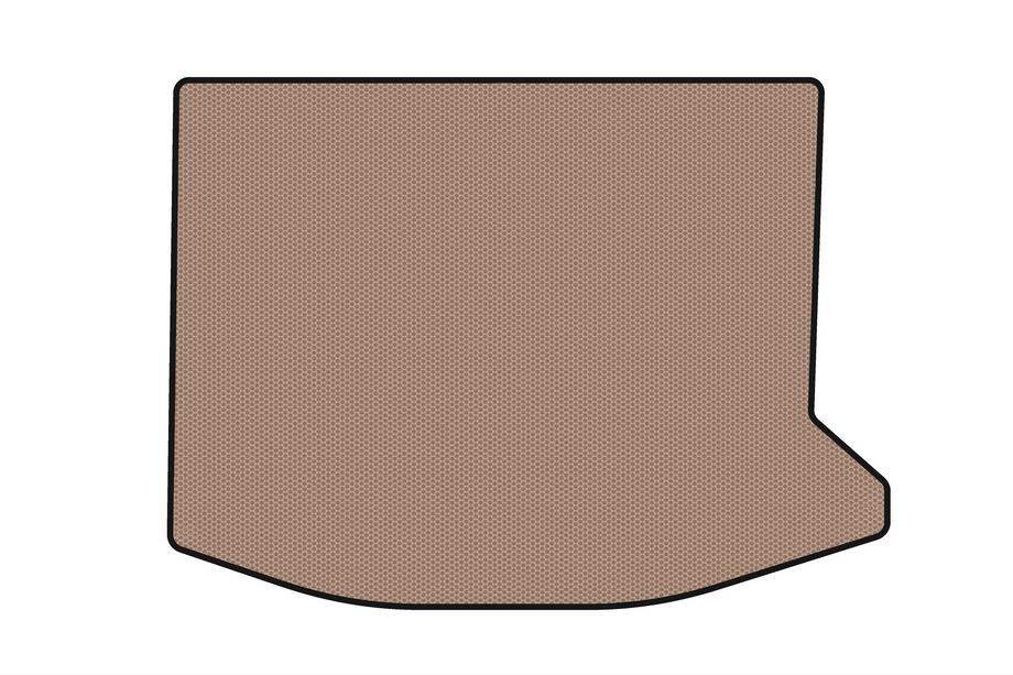 Mazda 3 2003–2009 Rubberen kofferbakmat Carsuit (HB, beige) Image