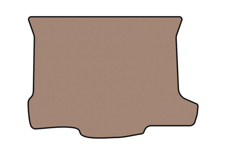 Mazda 3 2009–2013 Rubberen kofferbakmat Carsuit (SD, beige) Image