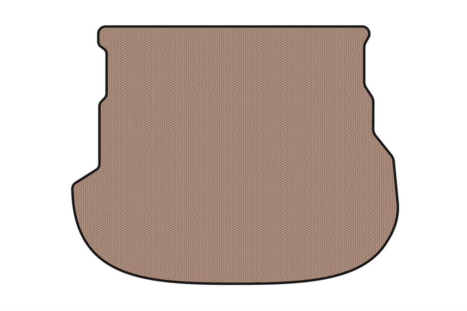 Mazda 6 2003–2008 Rubberen kofferbakmat Carsuit (HB, beige) Image