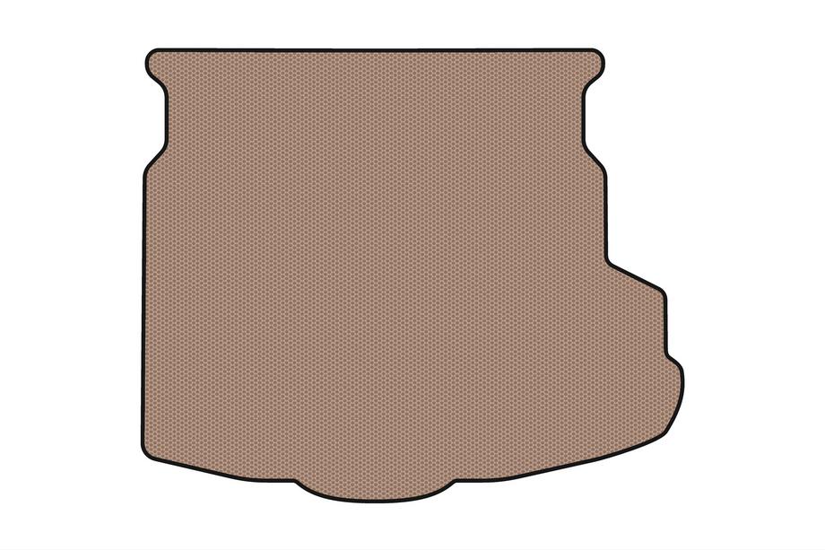 Mazda 6 2008–2012 Rubberen kofferbakmat Carsuit (HB, beige) Image